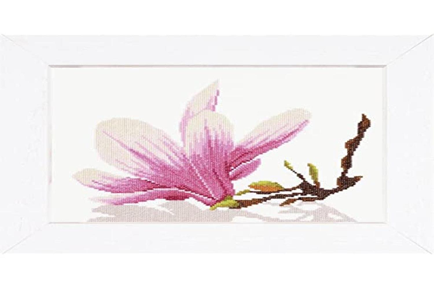 Lanarte Gro-pn-0008304 - Magnolia Wflower - Counted Cross St