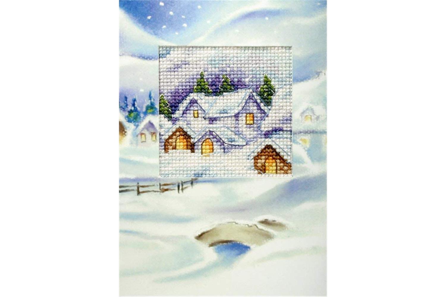 Orchidea Gro-orc.6195 - Cross Stitch Kit Greetings Card Chri