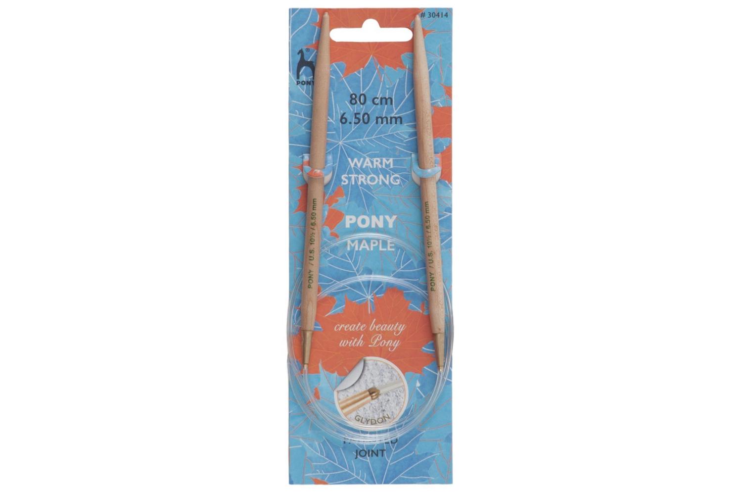 Pony Gro-p30414 - Maple Ckp 80cmx650 - Knitting Pins Circula