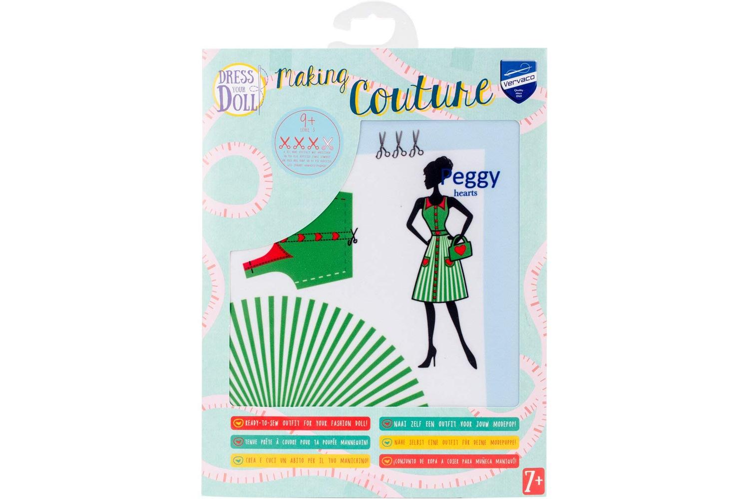 Vervaco Gro-pn-0164662 - Peggy Hearts - Couture Outfit Makin