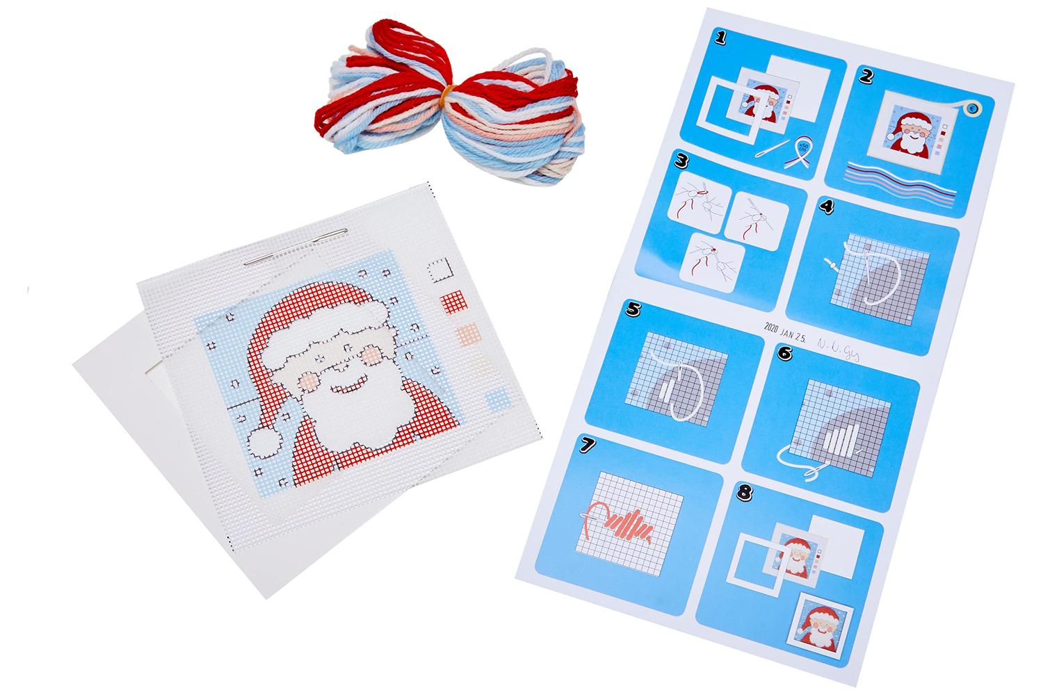 Anchor Gro-3690000\30010 - First Kit Santa - Long Stitch Kit