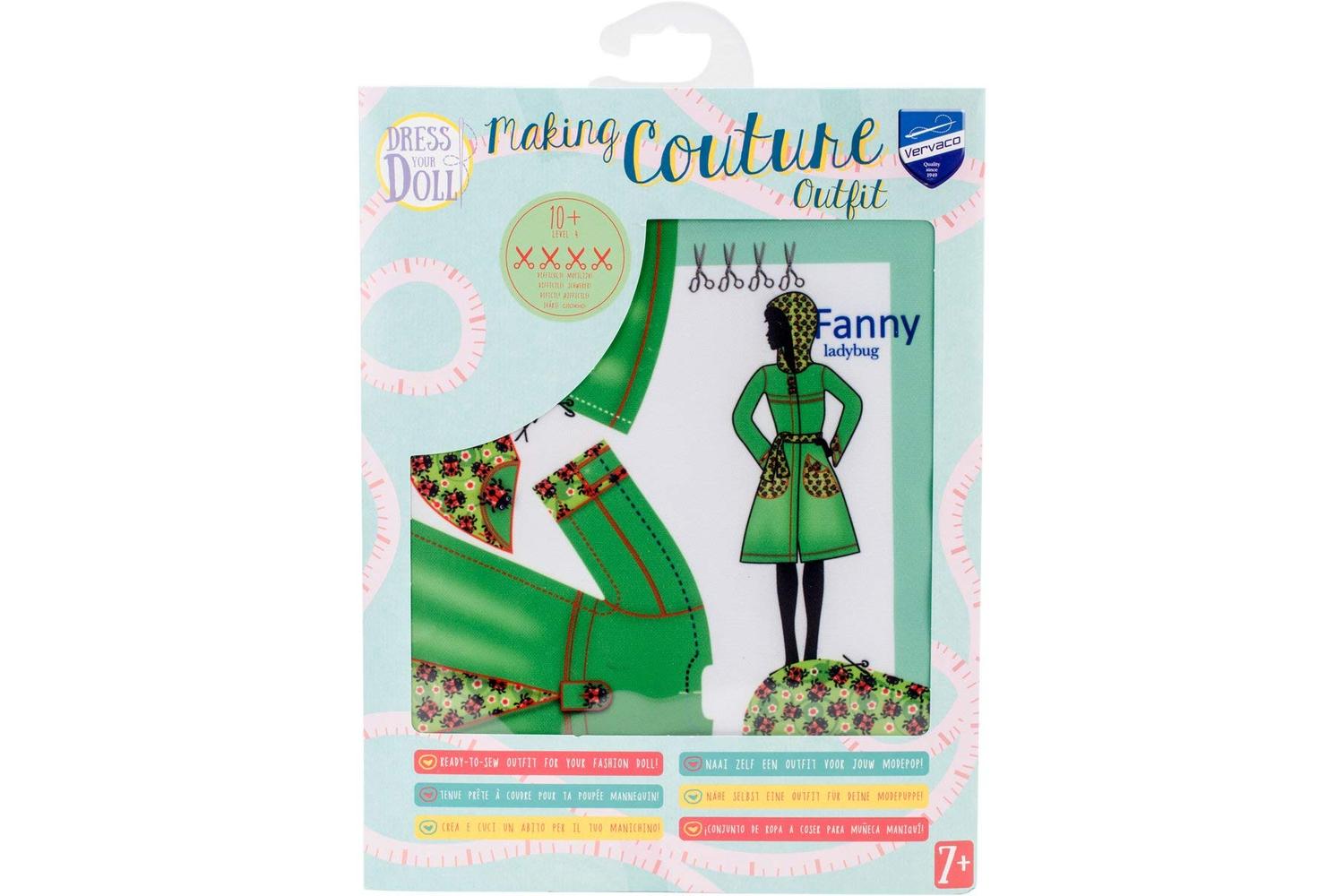 Vervaco Gro-pn-0164666 - Fanny Ladybug - Couture Outfit Maki