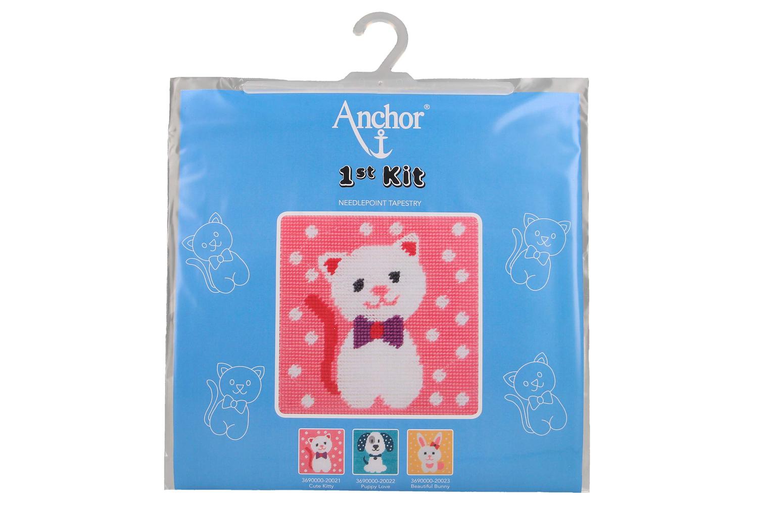 Anchor Gro-3690000\20021 - First Kit Cute Kitty - Tapestry K-2