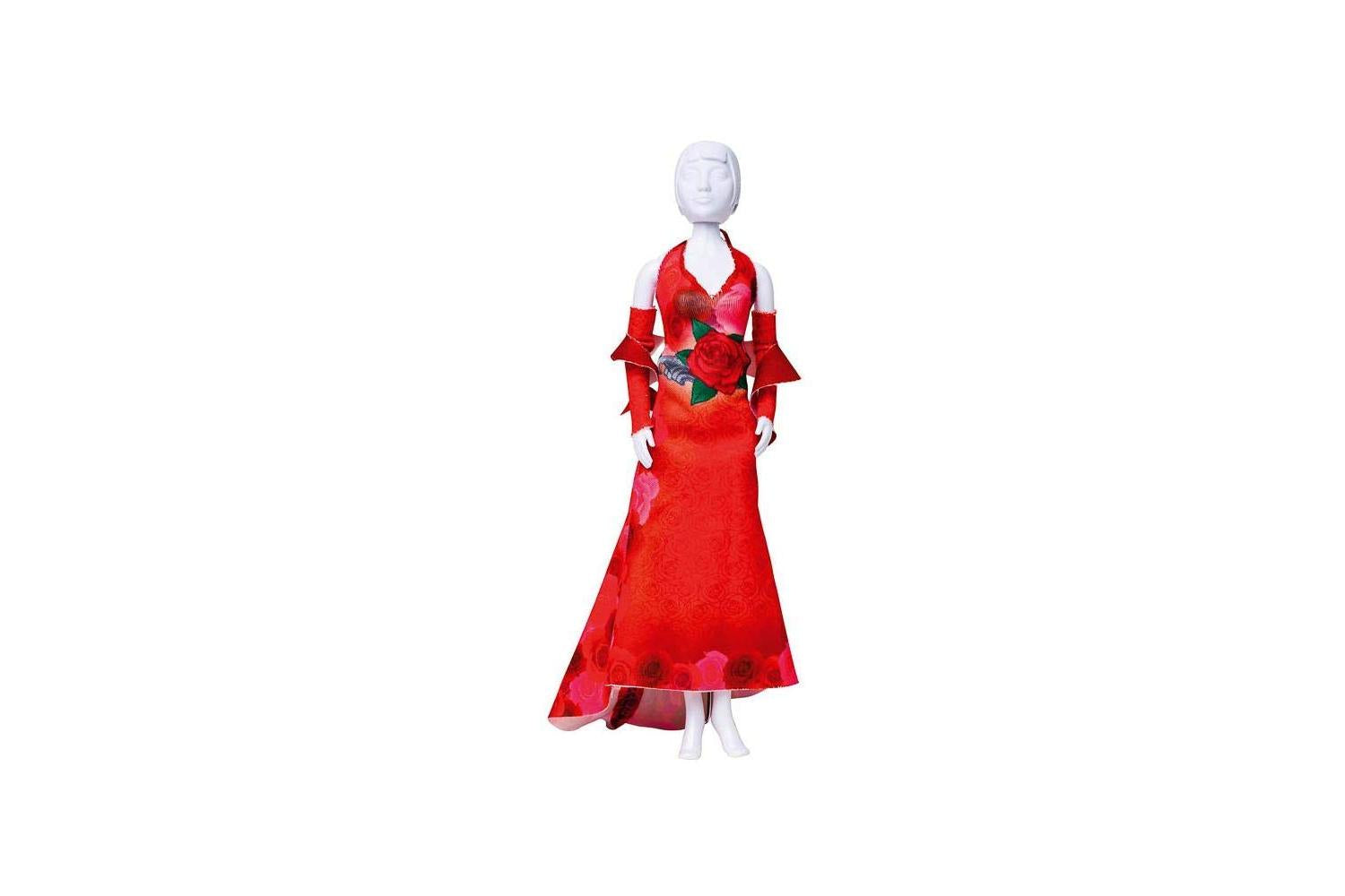 Vervaco Gro-pn-0164647 - Mary Red Roses - Couture Outfit Mak-3