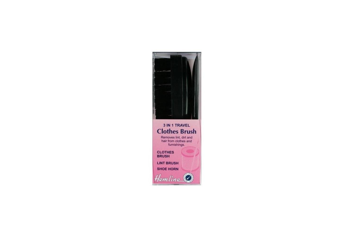 Hemline Gro-mr4004 - Hl Travel Brush - 3-in-1 Travel Brush -