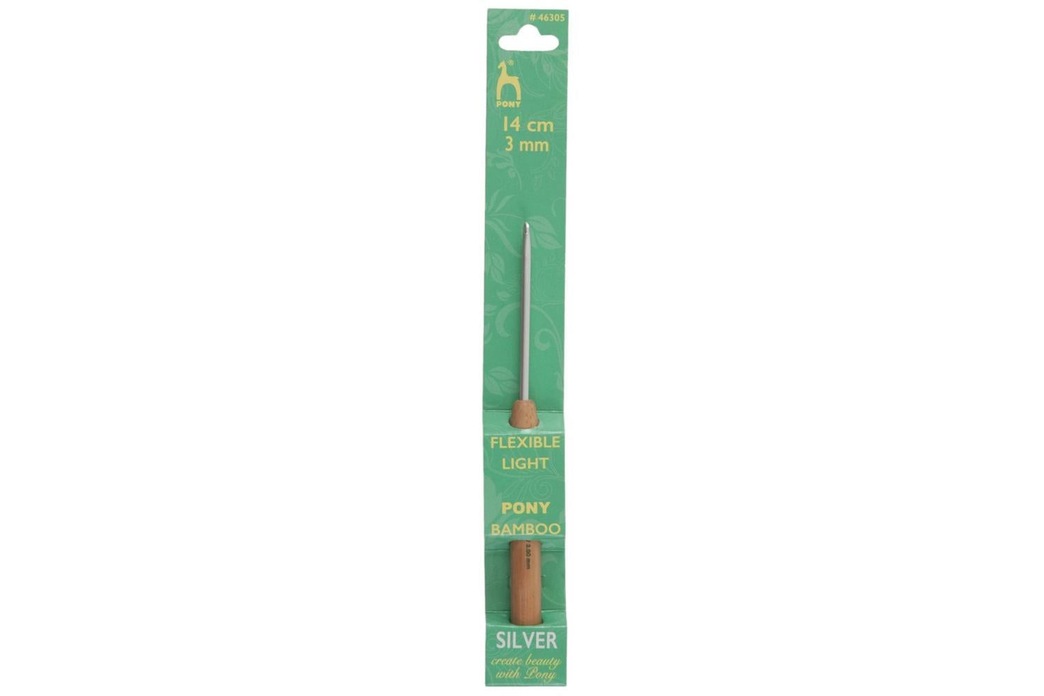 Pony Gro-p46305 - Chk Wbamb 300 - Crochet Hook Aluminium Wit