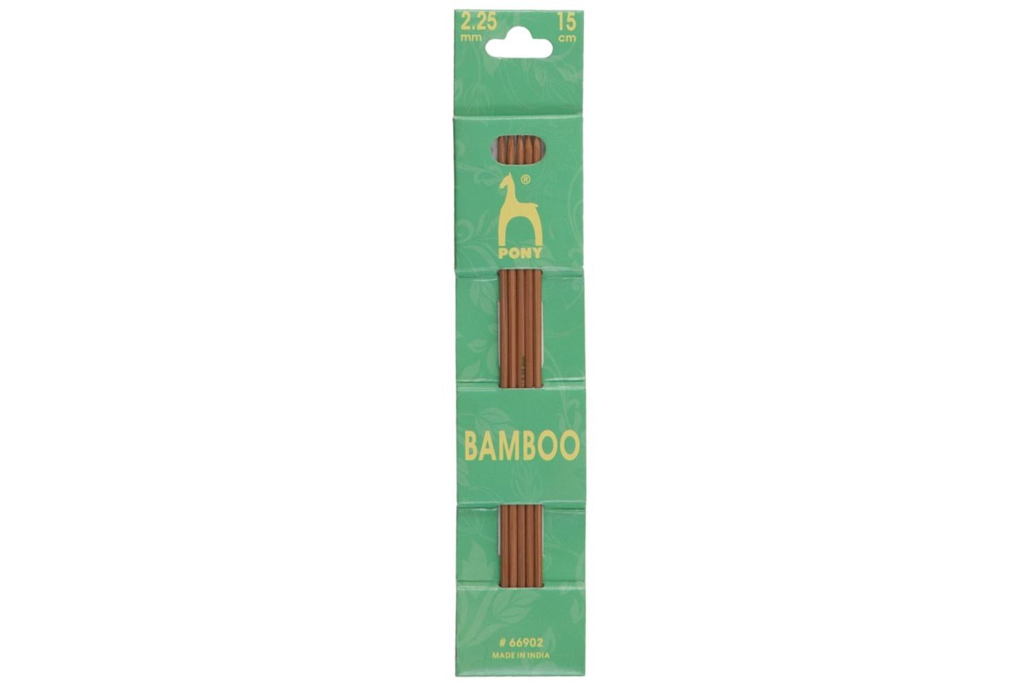 Pony Gro-p66902 - Bamb De Kp 15cmx225 - Knitting Pins Double