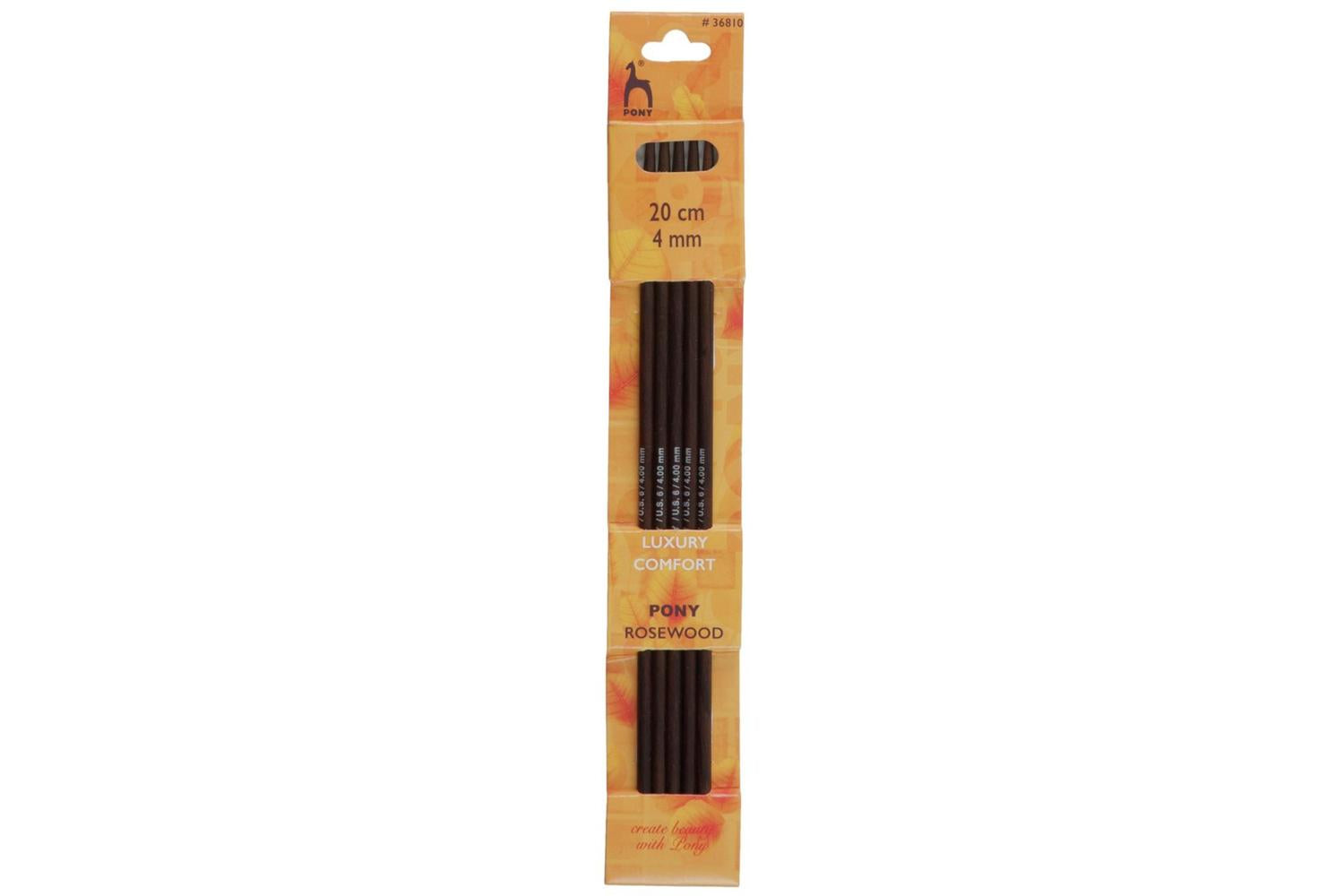 Pony Gro-p36810 - Rwood Kp De 20cmx400 - Knitting Pins Doubl