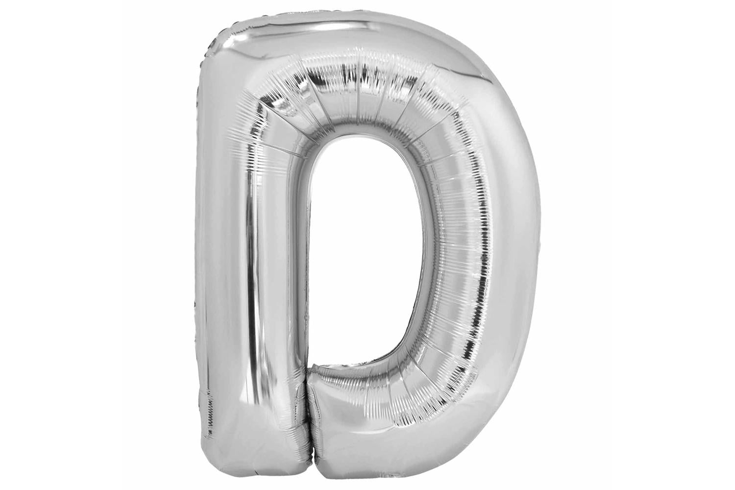 Amscan | Ams-9915598 | Large Letter 'd' Silver-2