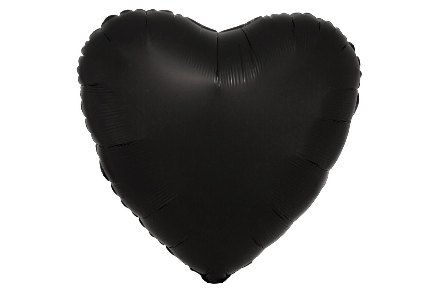 Amscan | Ams-9914114-92 | Silk Lustre Black Heart Bulk