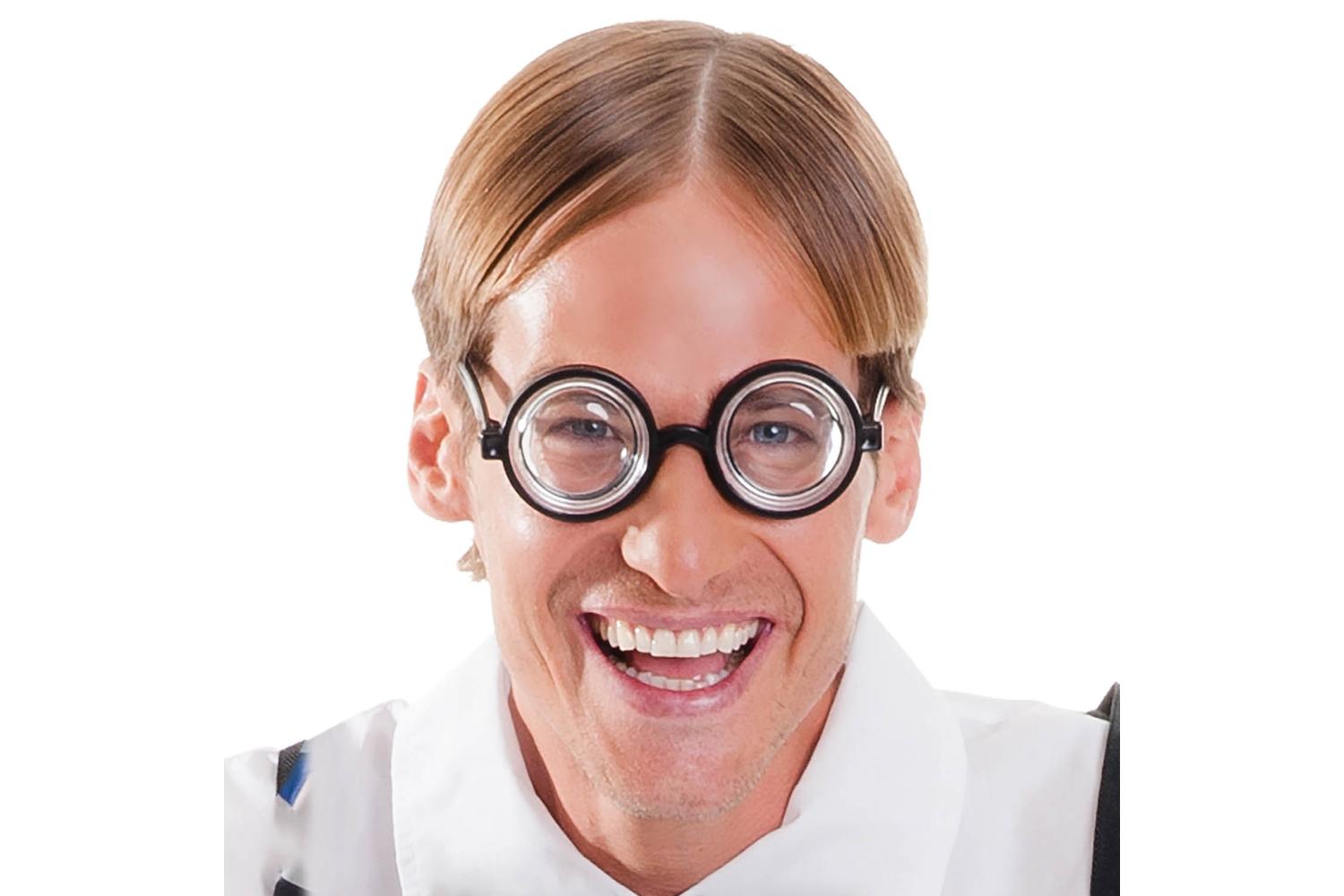 Amscan | Ams-9909450 | Thick Nerd Horn-rimmed Glasses
