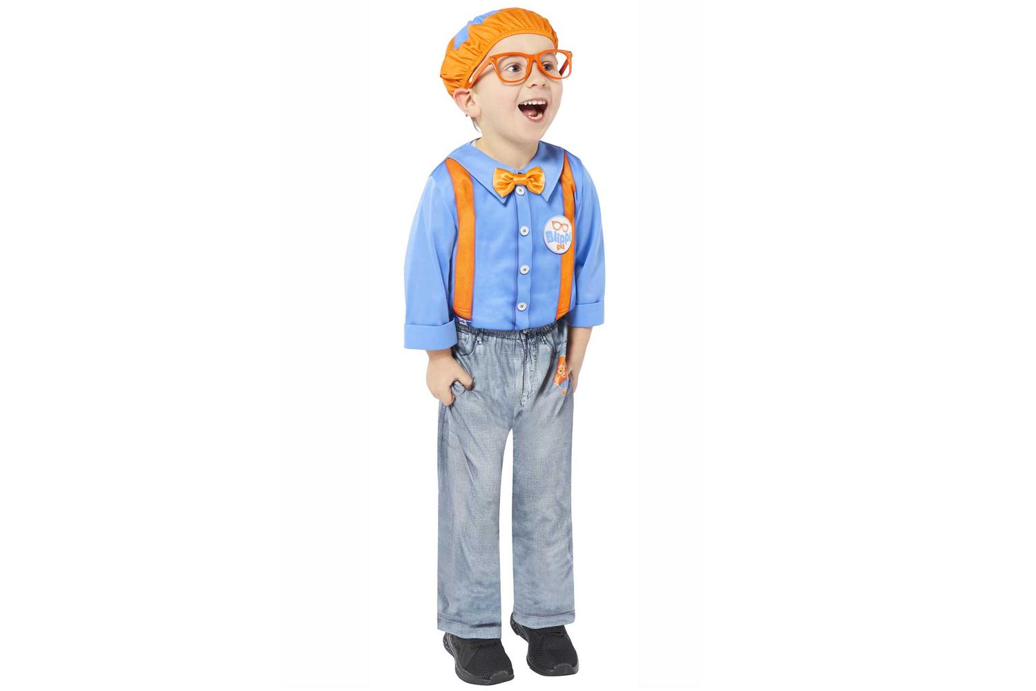 Amscan | Ams-9913318 | Mr Blippi Costume Kids 3-4 Yrs