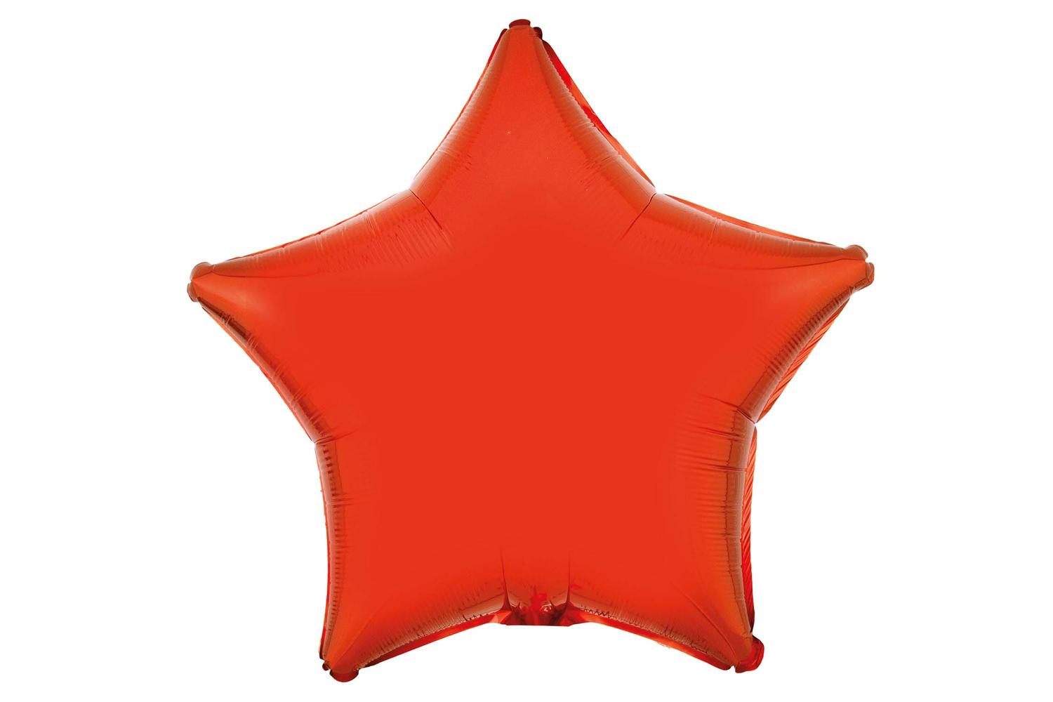 Amscan | Ams-9915536 | Metallic Orange Star Foil