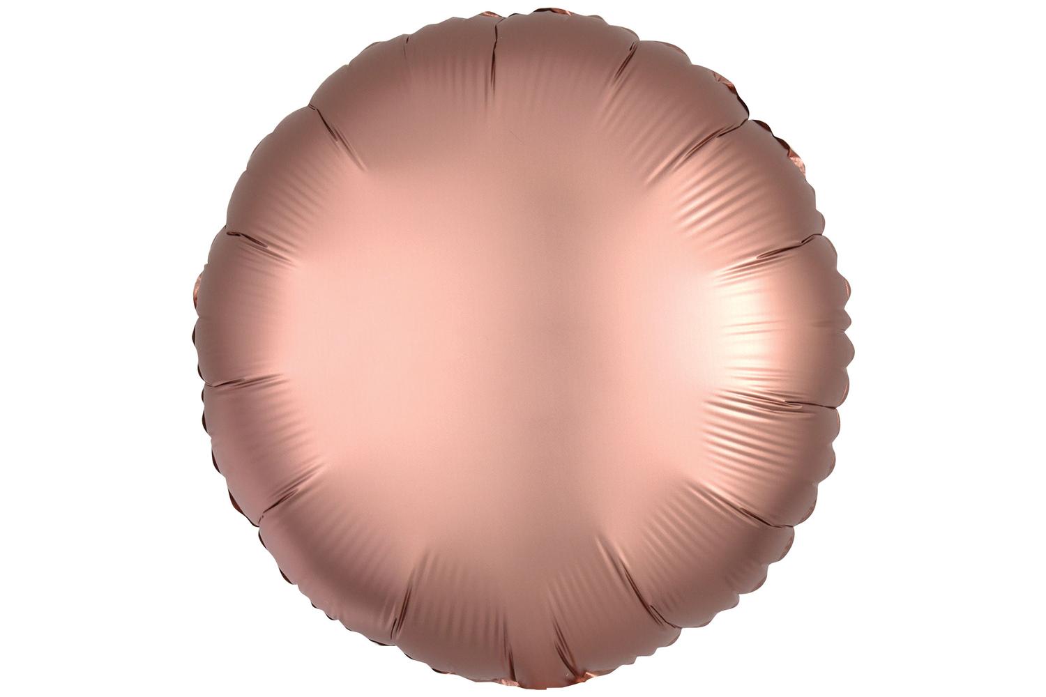 Amscan | Ams-9914131-92 | Silk Lustre Rose Cppr Rnd Blk
