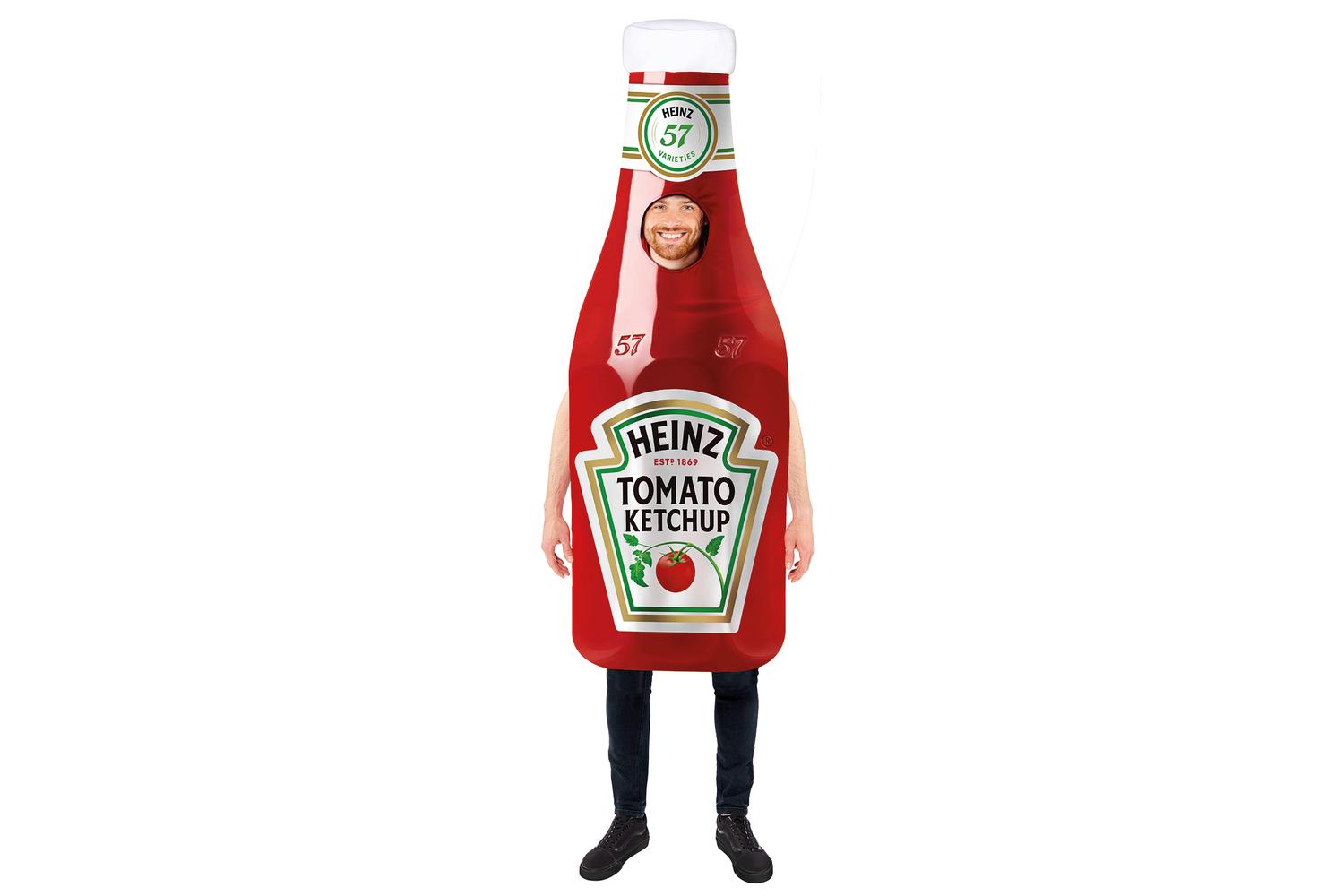 Amscan | Ams-9913345 | Heinz Ketchup Bottle Adults-2