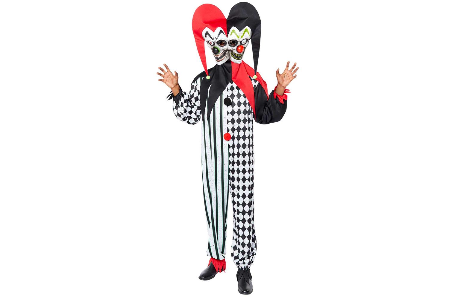 Amscan | Ams-9917863 | Two Faced Jester Clown Large