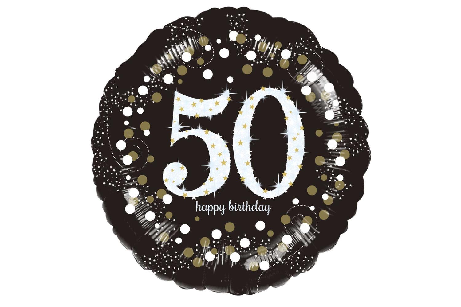 Amscan | Ams-9916503 | Sd-c: Sparkling Birthday 50