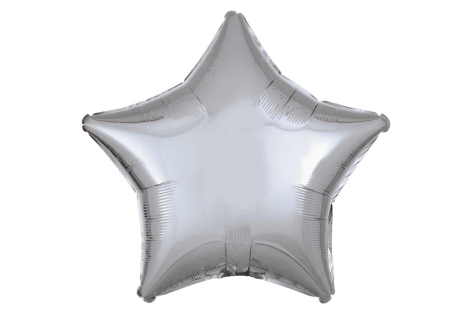 Amscan | Ams-9914088-92 | Metallic Silver Star Bulk