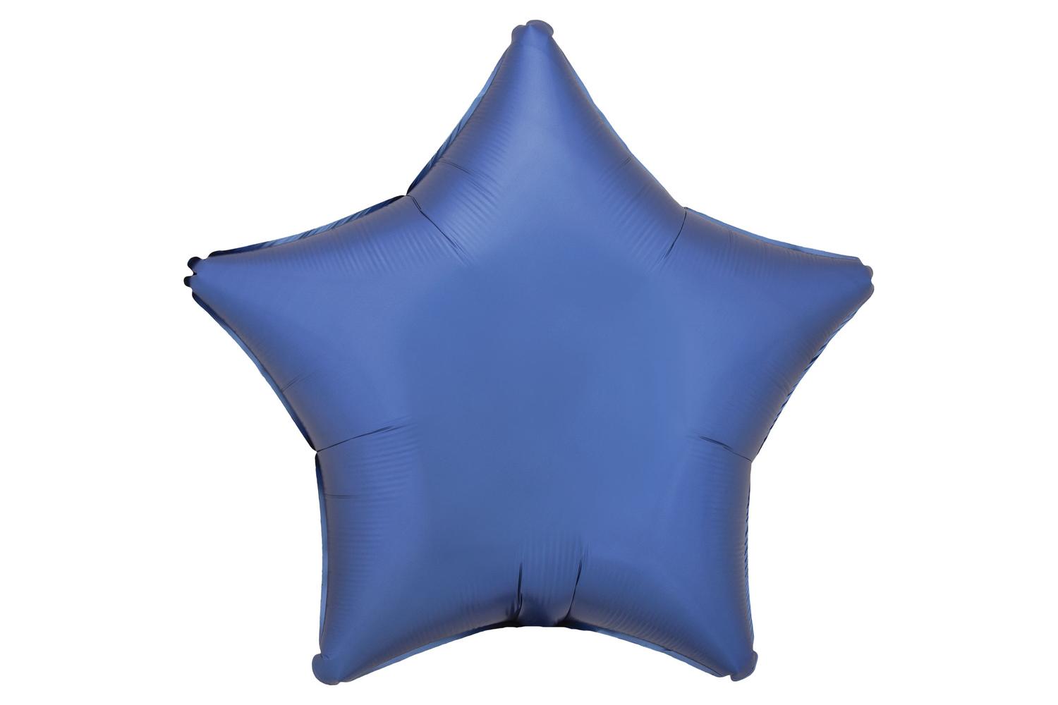 Amscan | Ams-9914097-92 | Silk Lustre Azureblue Str Blk-2