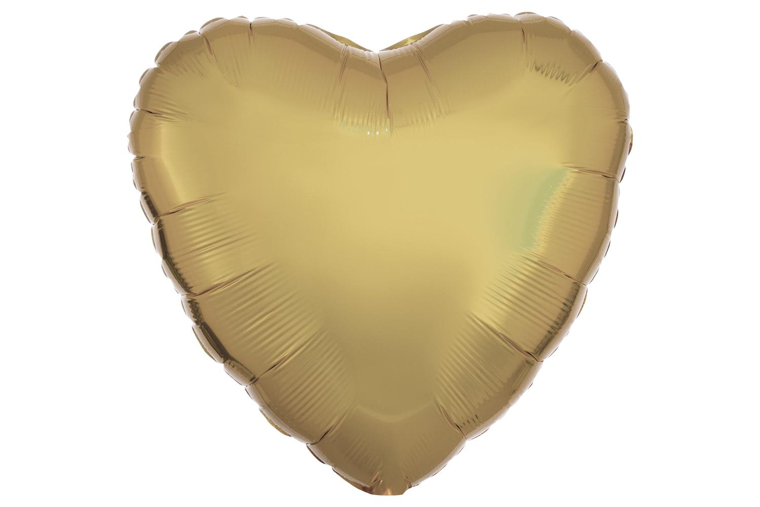 Amscan | Ams-9915189-92 | Metallic White Goldheart Bulk-2
