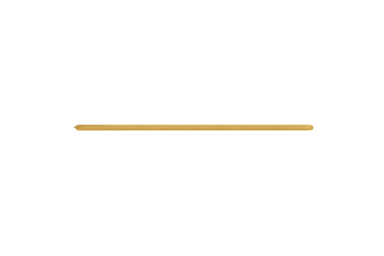 Amscan | 20002783 | Modelling 160 Metallic Gold R 570 Latex Balloons-2