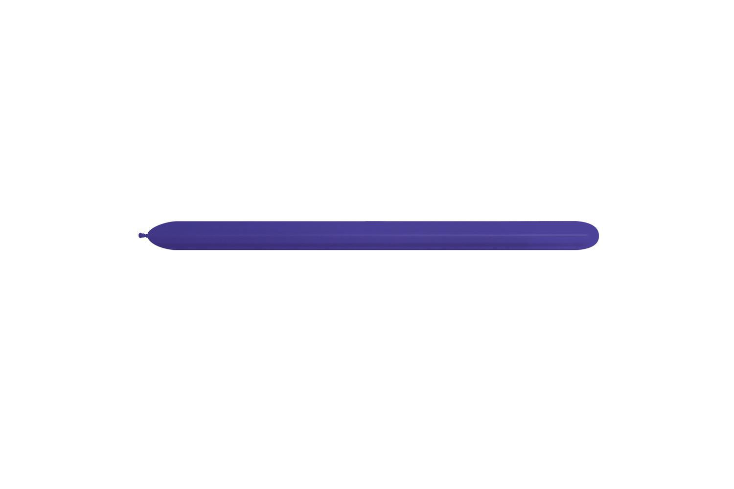 Amscan | 20001316 | Modelling 360 Fashion Colour Solid Violet 051 Latex Balloons-2