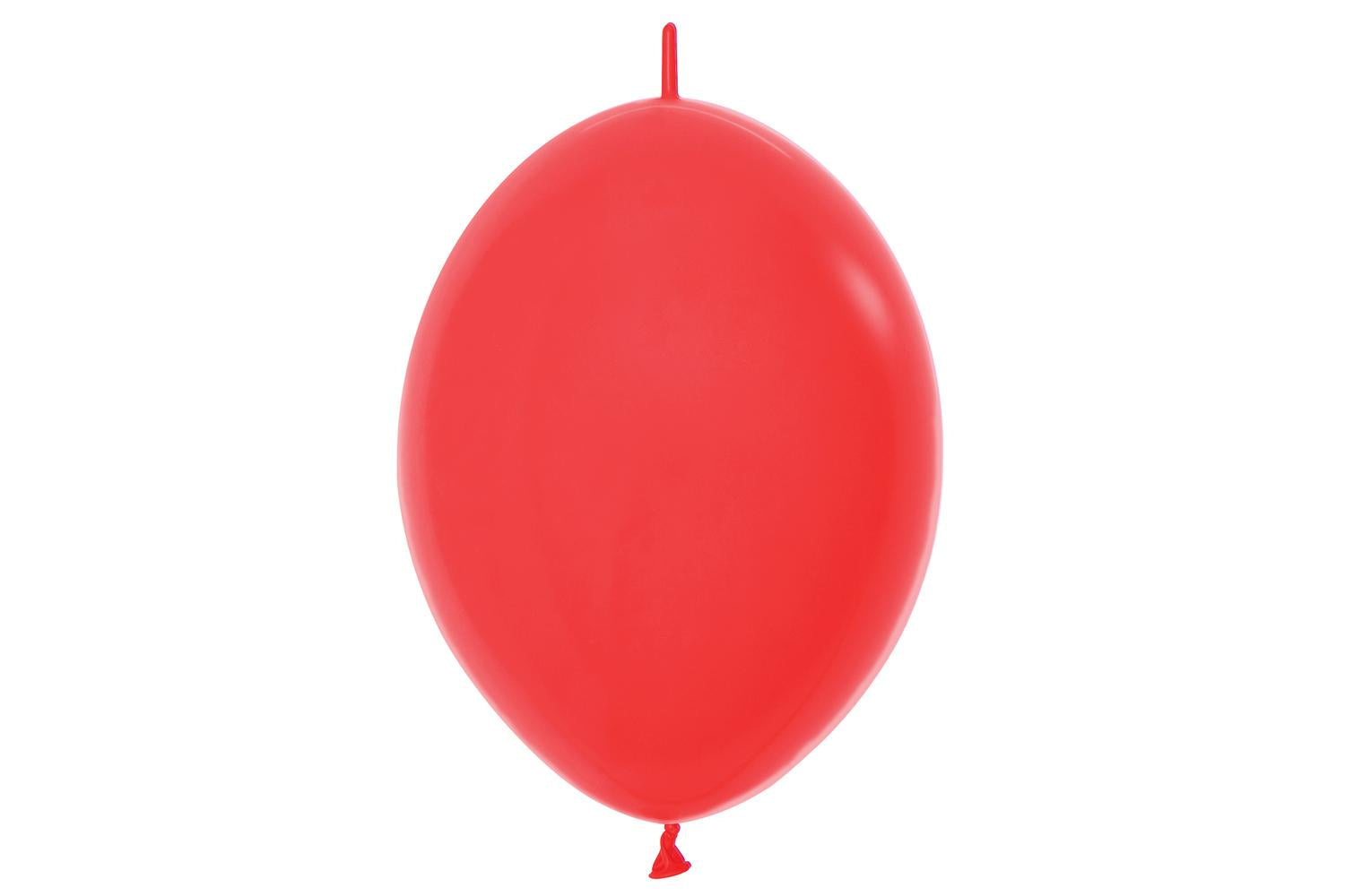 Amscan | 20002544 | Fashion Colour Link-o-loon Solid Red 015 Latex Balloons 6