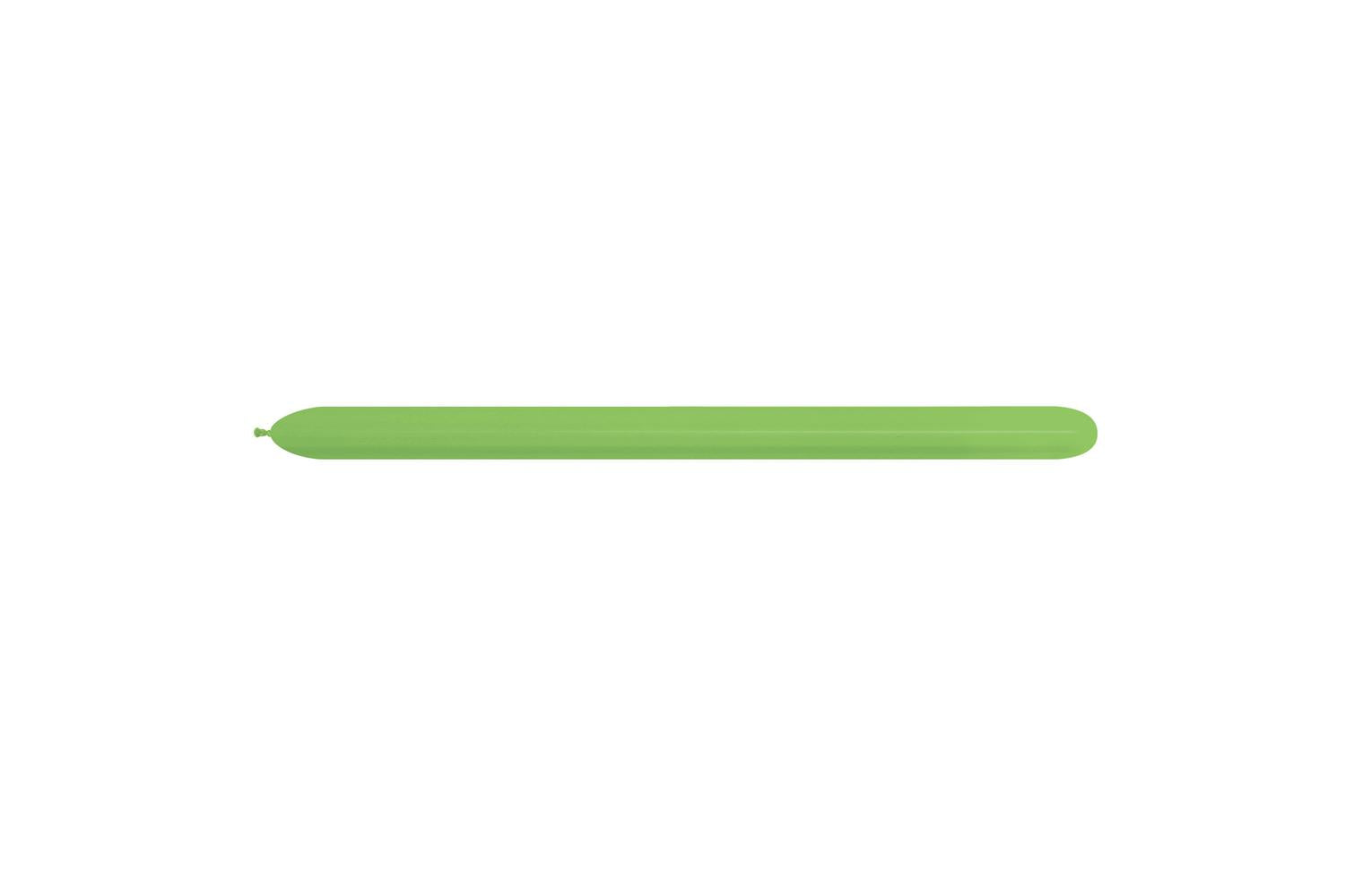 Amscan | 20001311 | Modelling 360 Fashion Colour Solid Lime Green 031 Latex Balloons-2