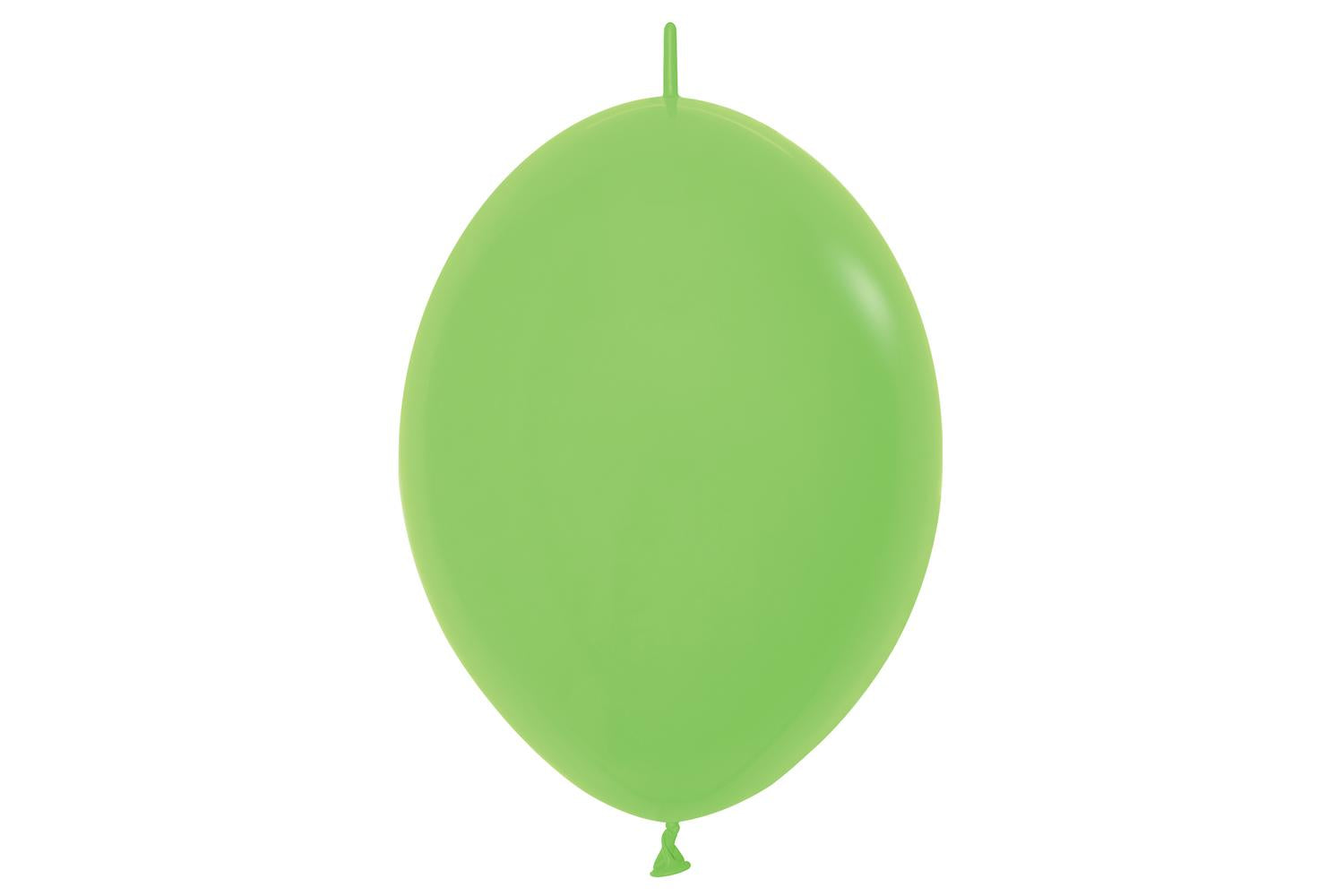 Amscan | 20002549 | Fashion Colour Link-o-loon Solid Lime Green 031 Latex Balloons 6