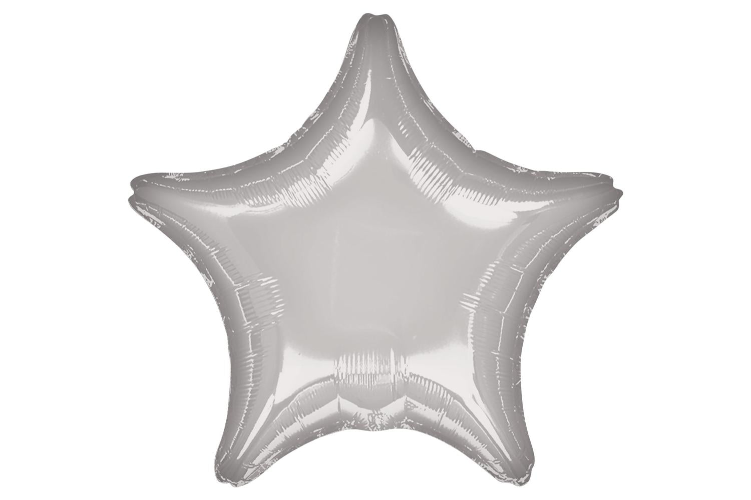 Amscan | 3678302 | Silver Star Jumbo Foil Balloons G20-2