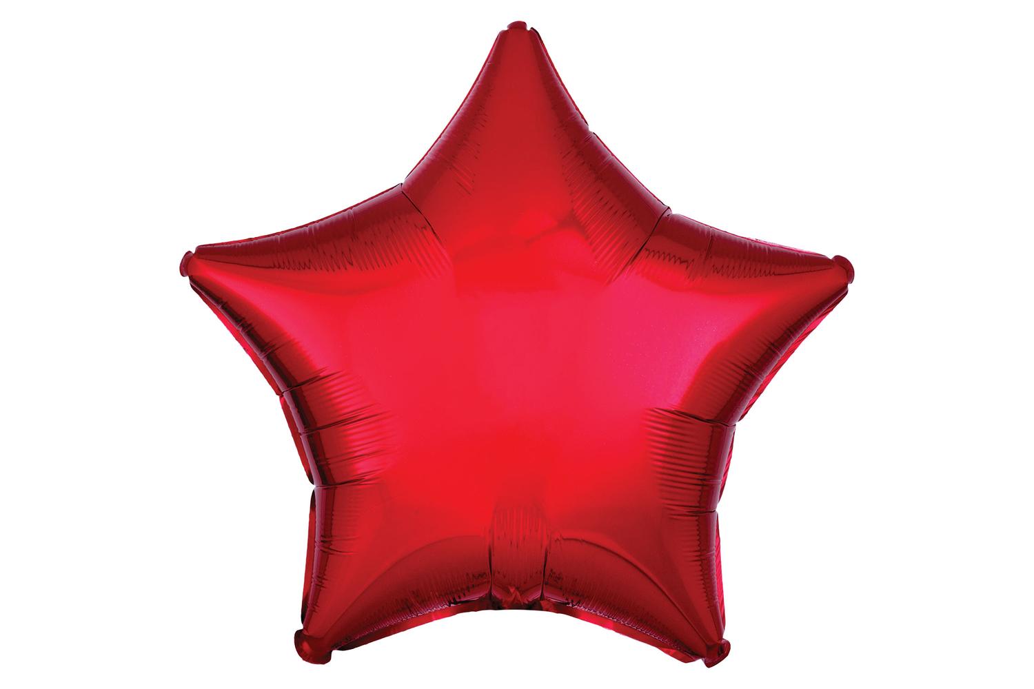 Amscan | Ams-9914085 | Metallic Red Star Pkg-2