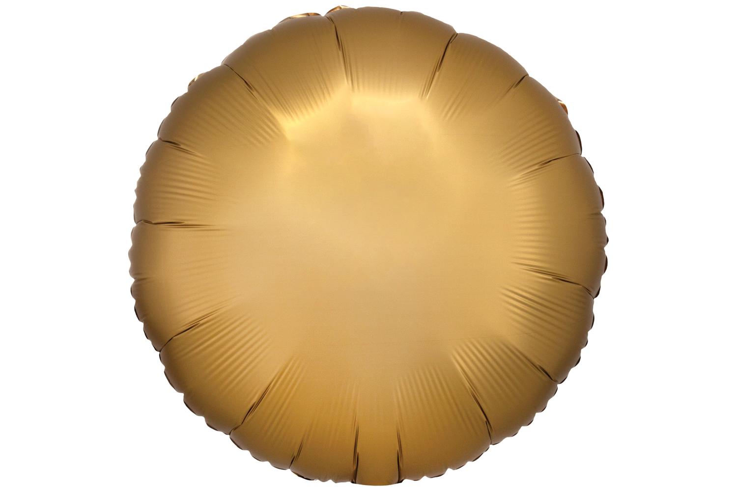 Amscan | Ams-9914101 | Silk Lustre Gold Round Pkg