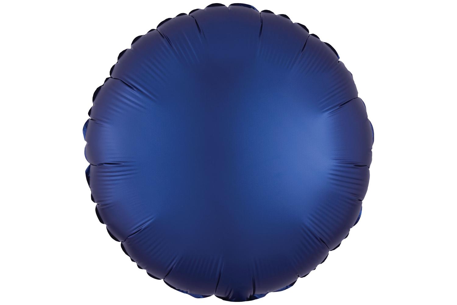 Amscan | Ams-9914110 | Silk Lustre Navy Blue Rnd Pkg-2
