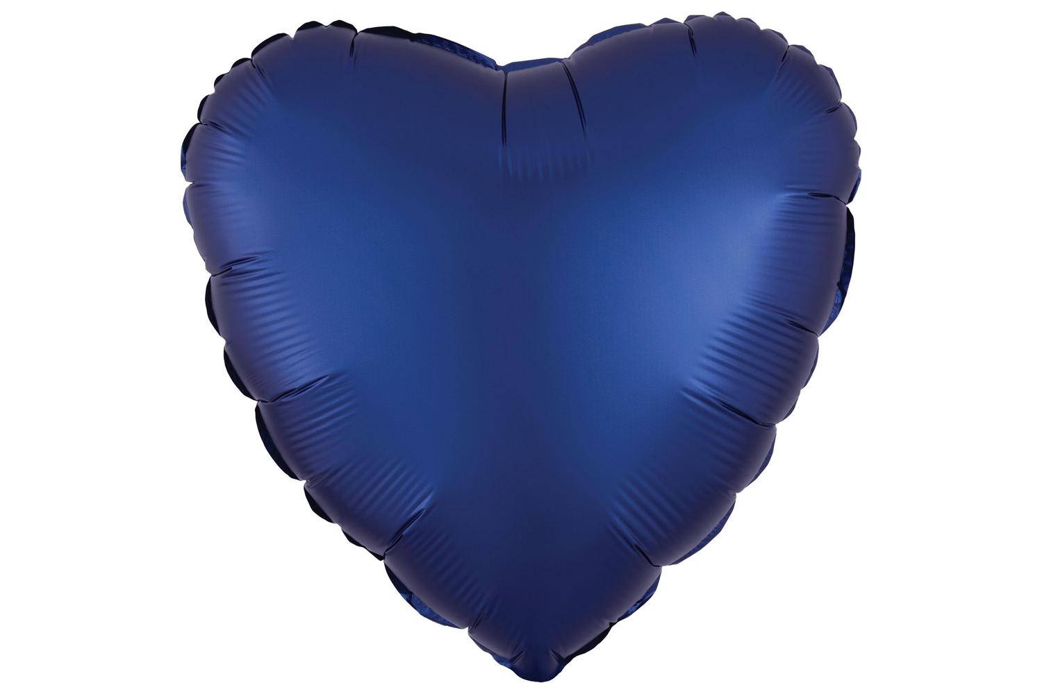 Amscan | Ams-9914111 | Silk Lustre Navy Blue Hrt Pkg-2