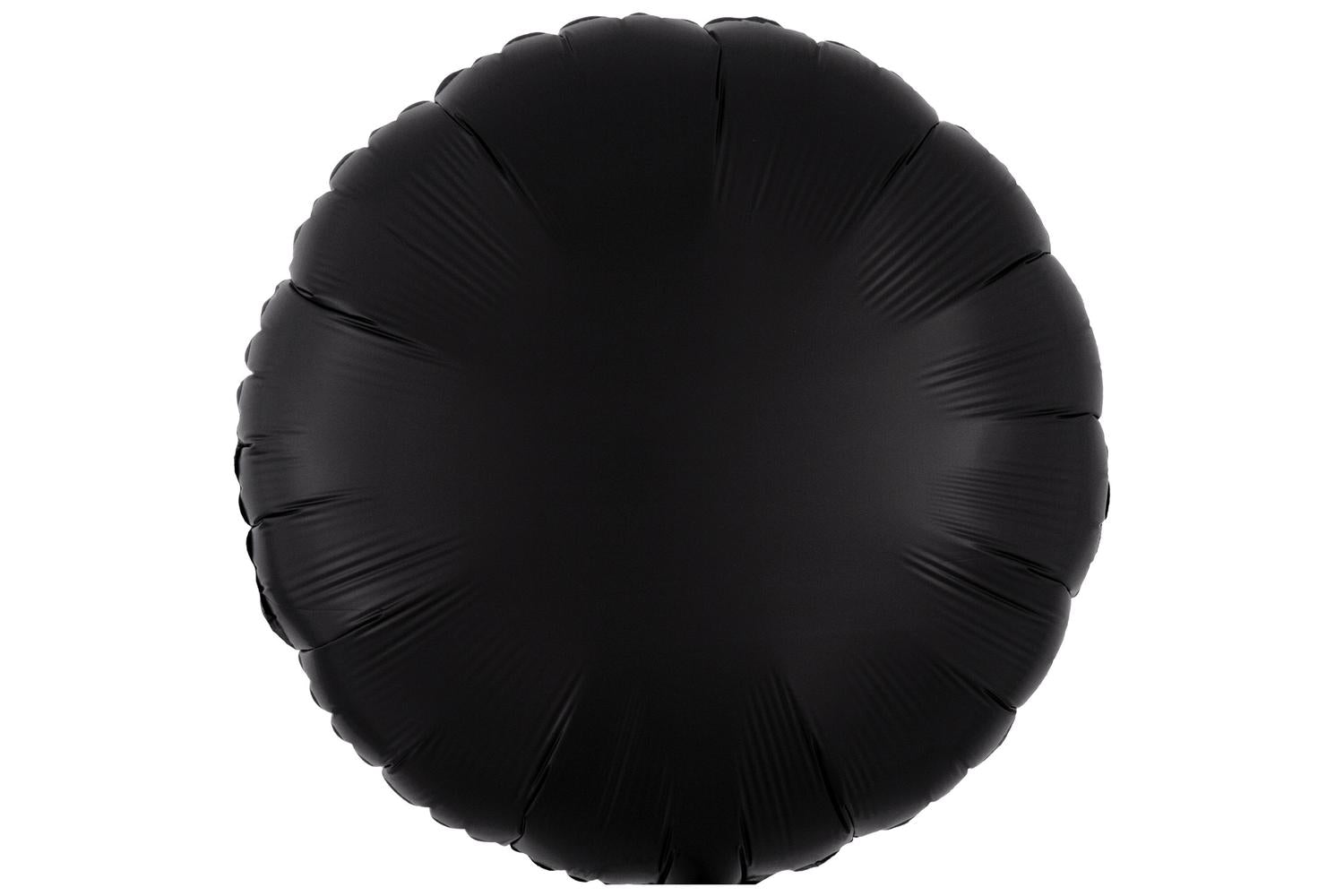 Amscan | Ams-9914113 | Silk Lustre Black Round Pkg