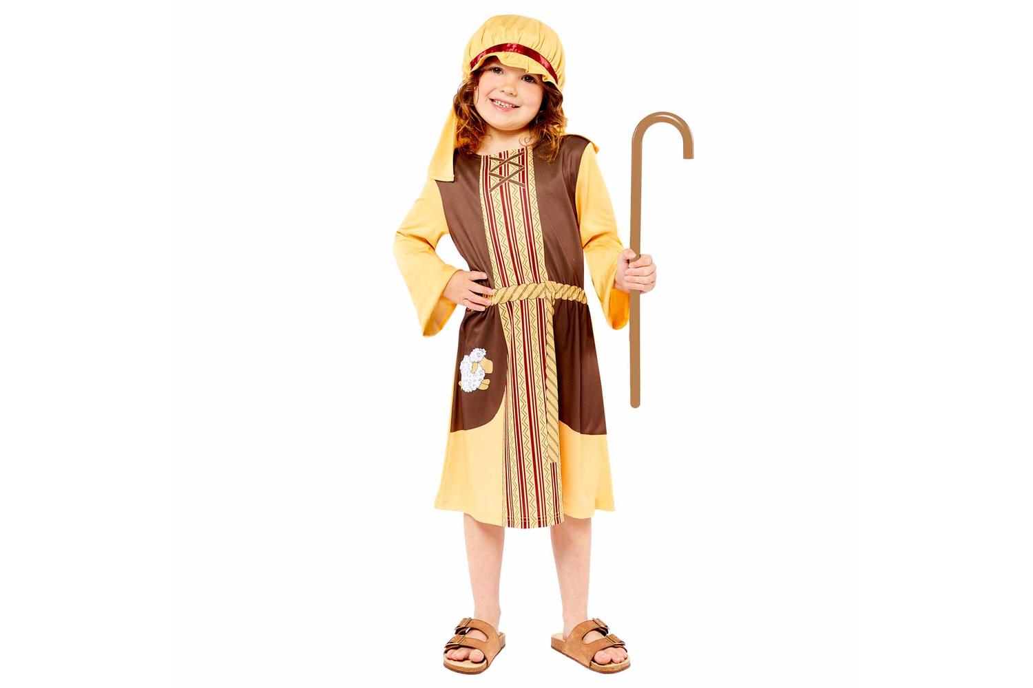 Amscan | Ams-9912336 | Nativity Shepherd Girls 3-4 Ys-2