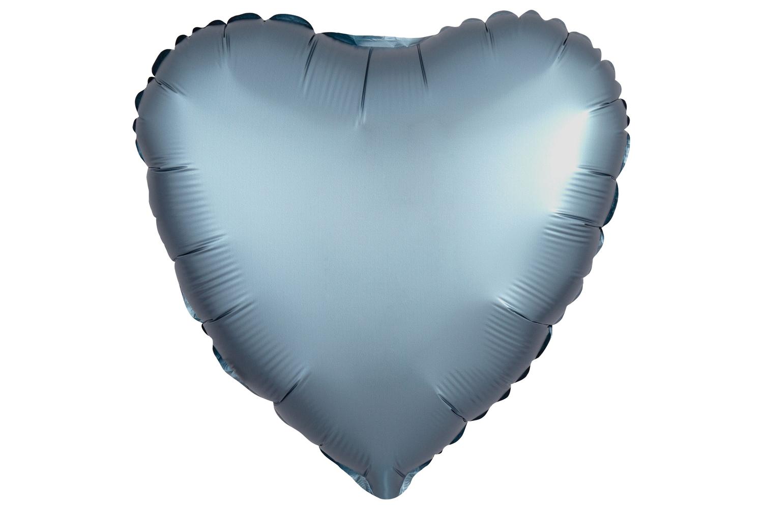 Amscan | Ams-9914138 | Silk Lustre Steelblue Hrt Pkg