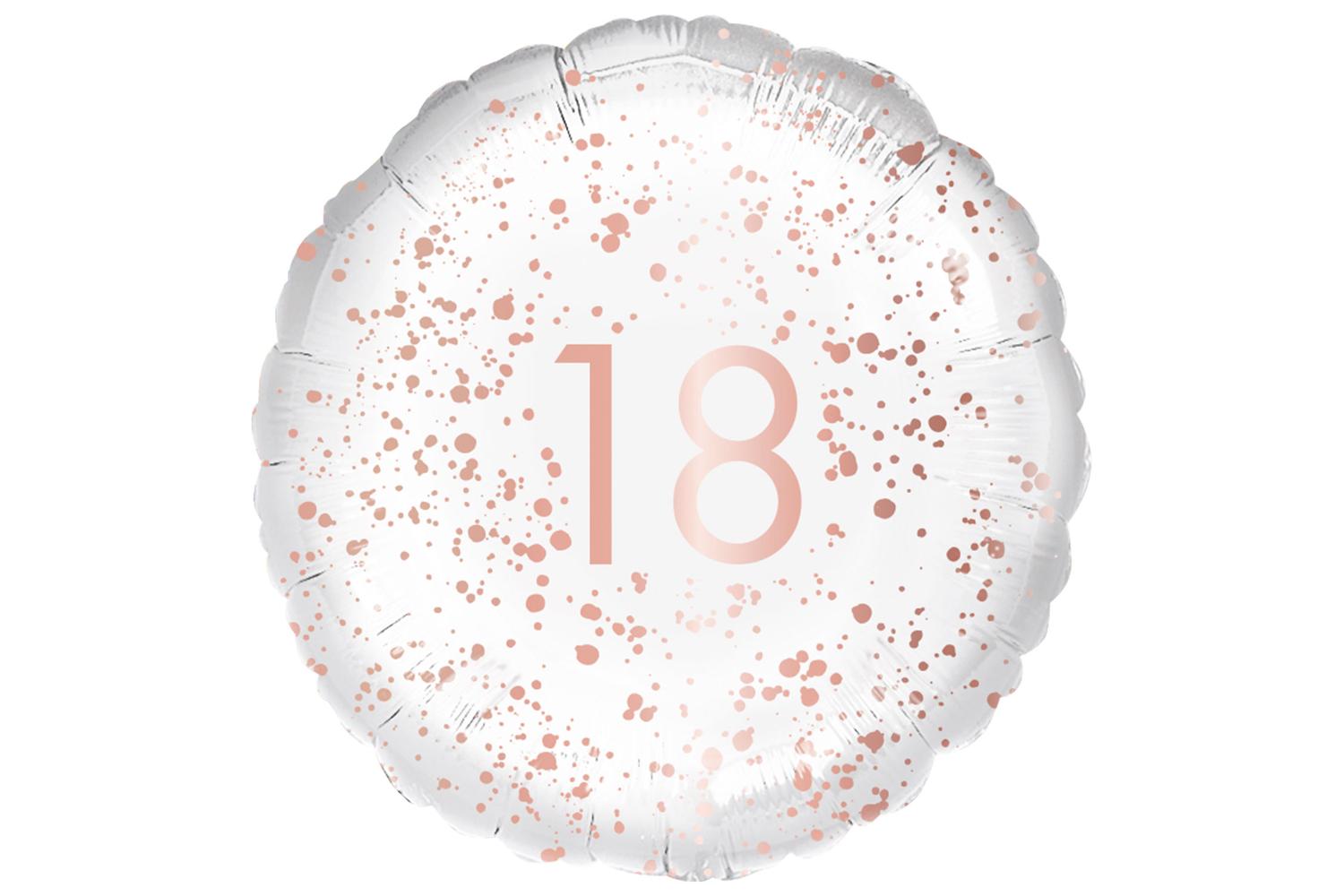Amscan | Ams-9914146 | Rosegld Celebr Std Foil - 18-2