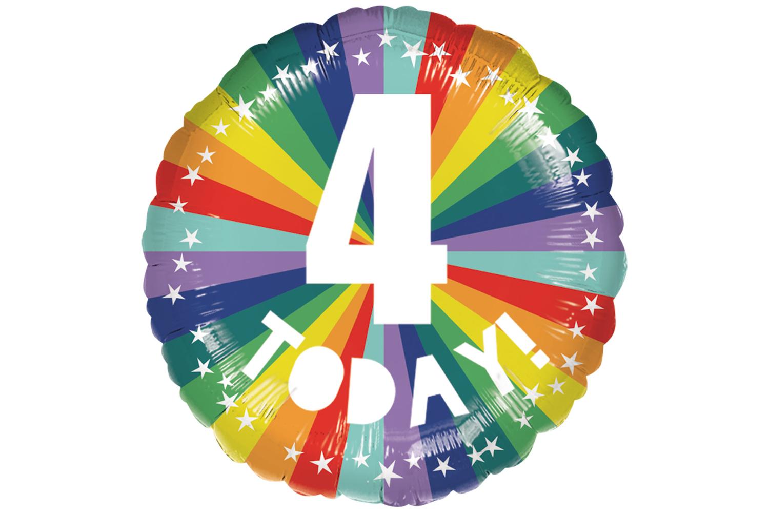 Amscan | Ams-9914489 | Happy Birthday Ess 4 Foil Ball