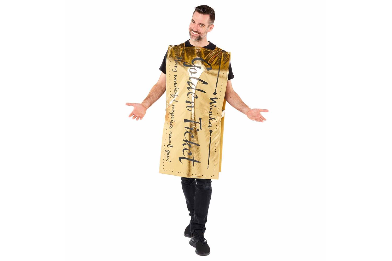 Amscan | Ams-9916219 | Golden Ticket Adult S/m