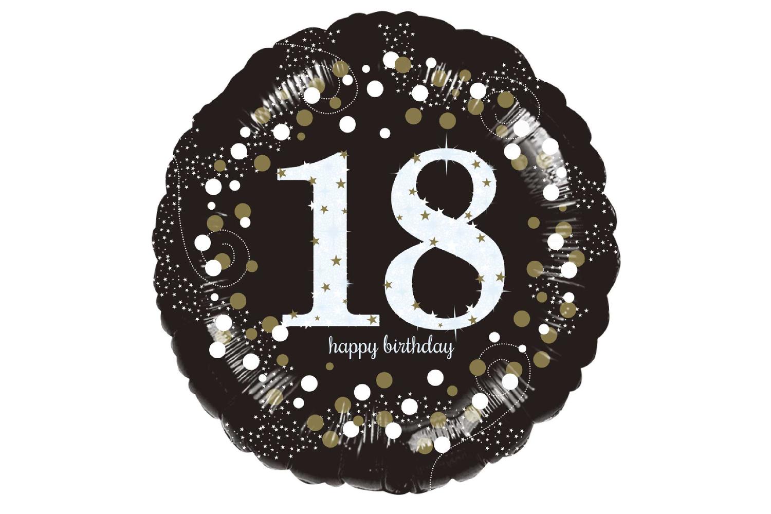 Amscan | Ams-9916500 | Sd-c: Sparkling Birthday 18