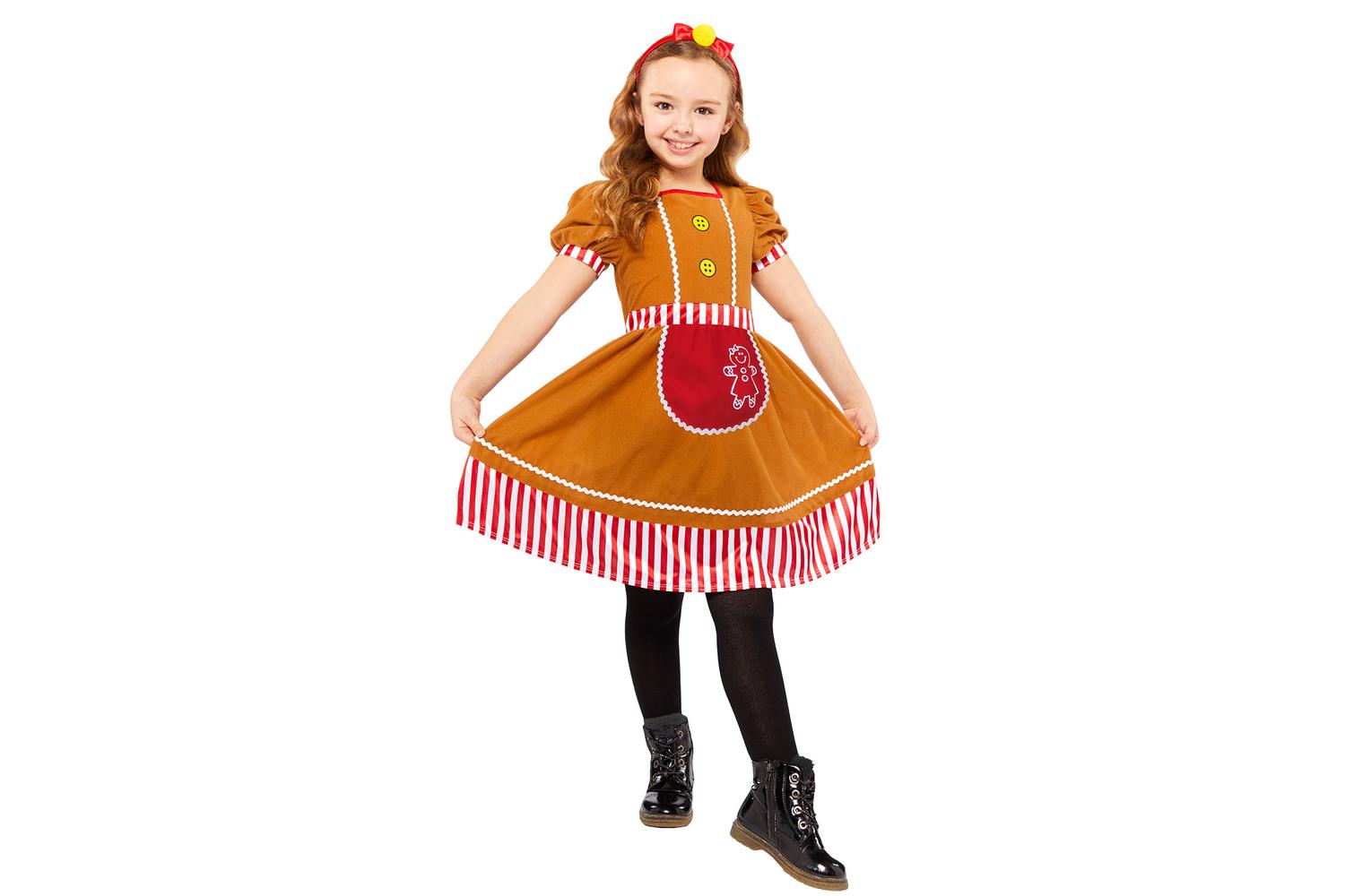 Amscan | Ams-9912310 | Gingerbread Girl 6-8 Years-2