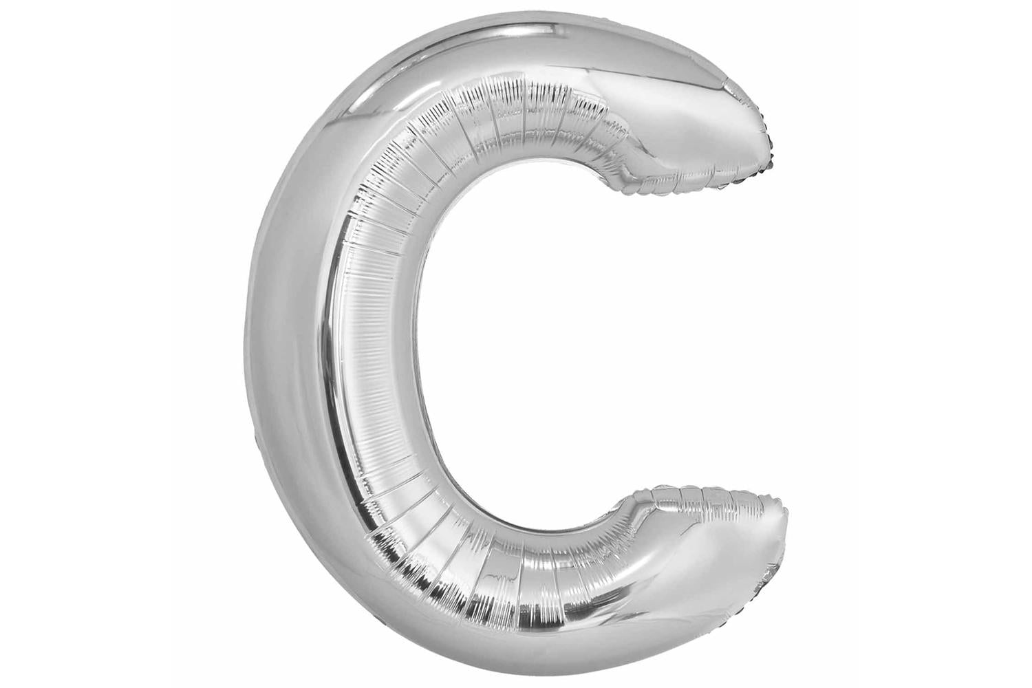 Amscan | Ams-9915597 | Large Letter 'c' Silver-2