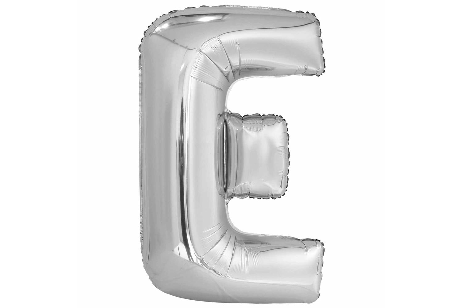 Amscan | Ams-9915599 | Large Letter 'e' Silver-2