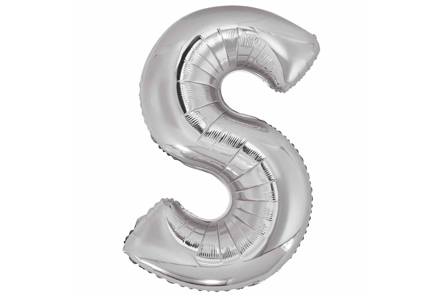 Amscan | Ams-9915613 | Large Letter 's' Silver-2
