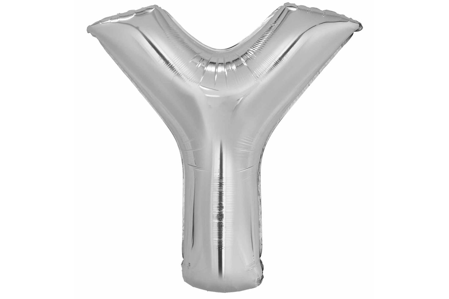Amscan | Ams-9915619 | Large Letter 'y' Silver