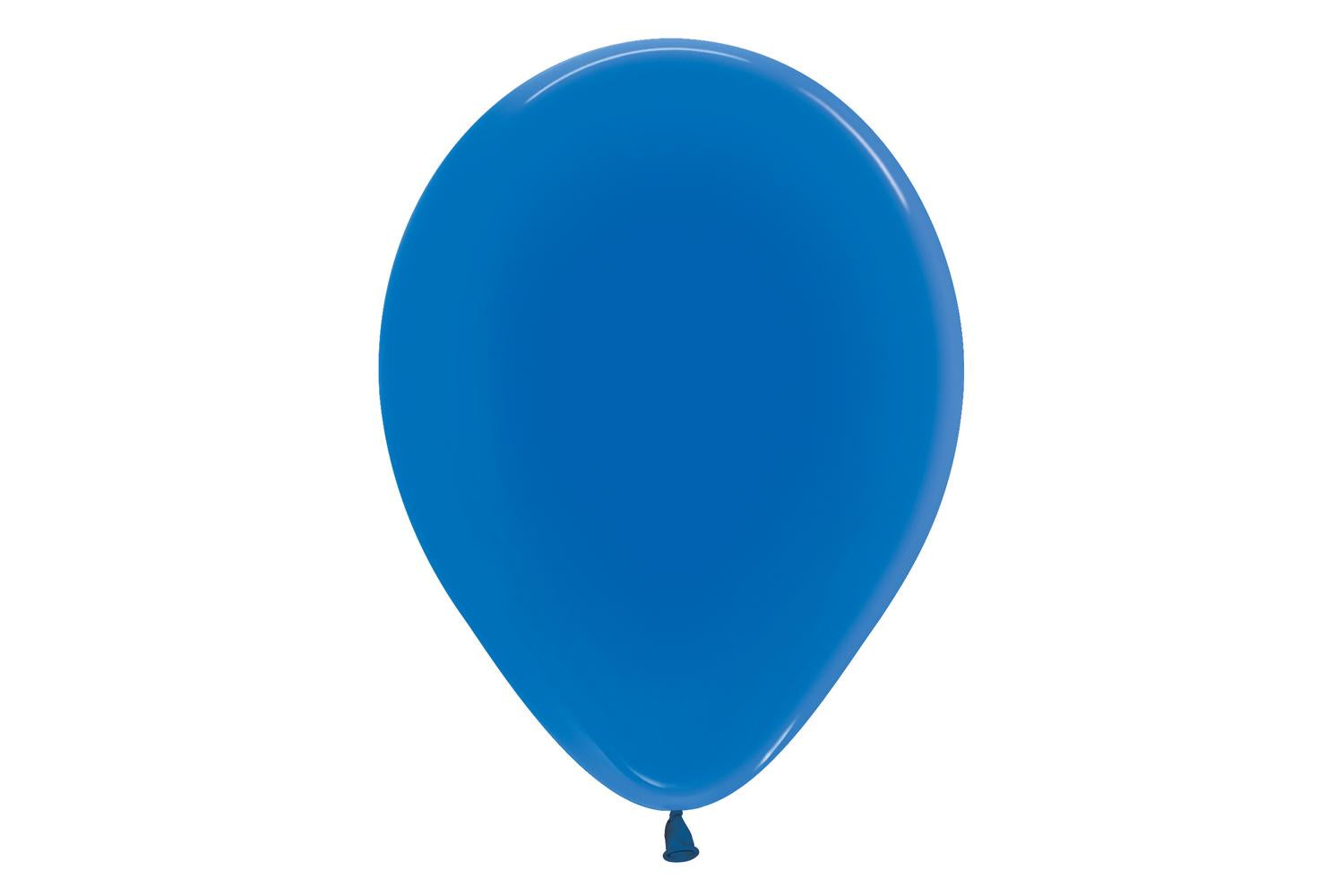 Amscan | 20002005 | Crystal Solid Blue 340 Latex Balloons 5"/13cm-2