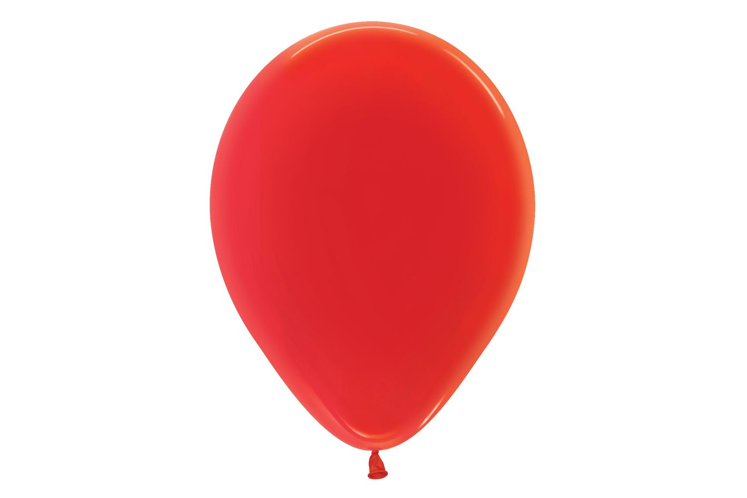 Amscan | 20002001 | Crystal Solid Red 315 Latex Balloons 5