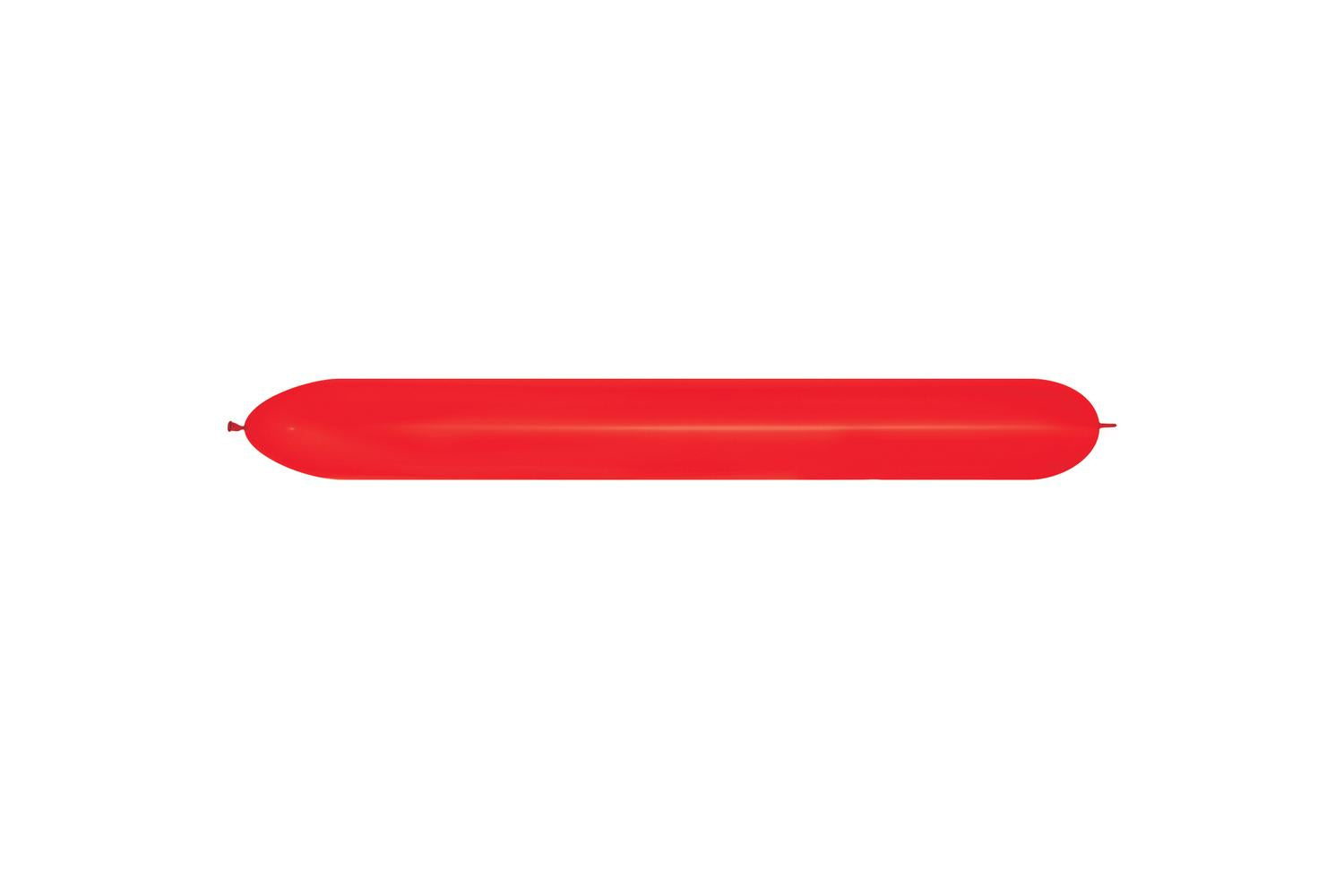 Amscan | 20001151 | Link-o-loon 660 Fashion Colour Solid Red 015 Latex Balloons