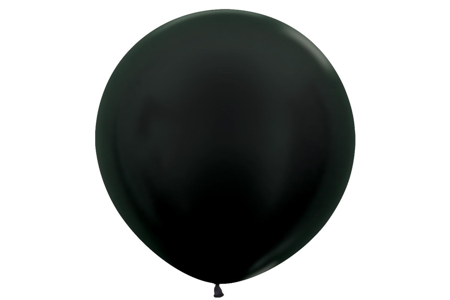 Amscan | 20010650 | Metallic Solid Graphite 578 Latex Balloons 36"/91.5cm-2
